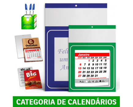 CALENDÁRIOS E FOLHINHAS 2024