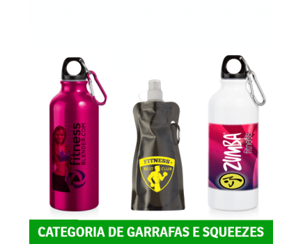 GARRAFAS E SQUEEZES