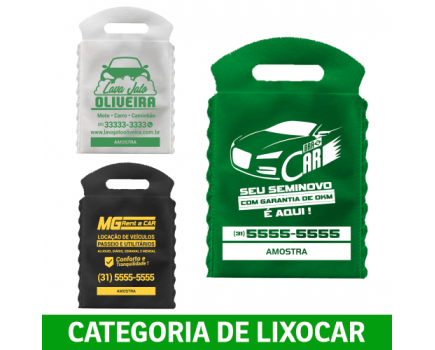 LIXEIRA PARA CARRO