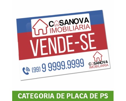 PLACA IMOBILIÁRIA