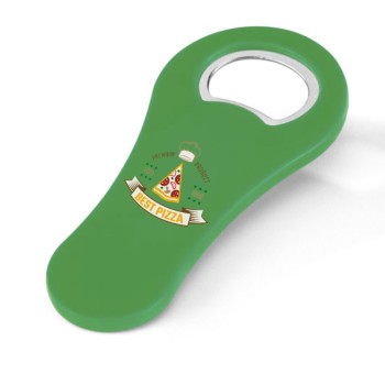 ABRIDORES E CHAVEIROS ABRIDORES DE GARRAFA COM ÍMÃ MODELO TRADICIONAL MALTE VERDE Colorido frente - 1 un.