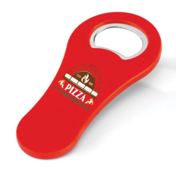 ABRIDORES E CHAVEIROS ABRIDORES DE GARRAFA COM ÍMÃ MODELO TRADICIONAL MALTE VERMELHO Colorido frente - 10 un.