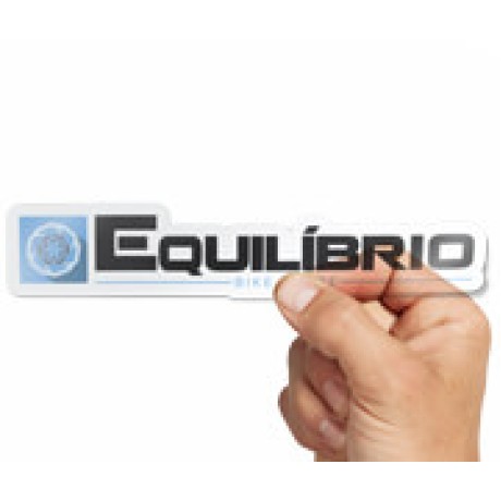 ADESIVOS ETIQUETAS CORTE ESPECIAL VINIL TRANSPARENTE 91X204MM Colorido frente - 240 un.