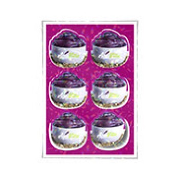 ADESIVOS FOLHA 330X480MM COM CORTE ESPECIAL LAM HOLOGRÁFICA Colorido frente - 5 un.