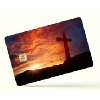 ADESIVOS SMART CARD VINIL BRANCO BRILHO Colorido frente - 120 un.