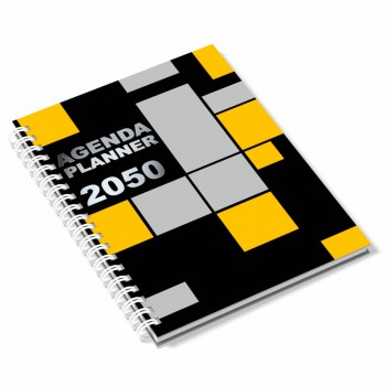 AGENDA 2023 AGENDA PLANNER LAM FOSCA E HOT STAMPING 150X210MM Colorido frente - 50 un.