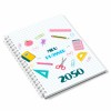 AGENDA 2023 AGENDA PLANNER SEM VERNIZ 150X210MM Colorido frente - 50 un.