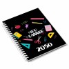 AGENDA 2023 MIOLO PERSONALIZADO LAM FOSCA E HOT STAMPING Colorido frente - 100 un.