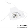 AVENTAL INFANTIL AVENTAL PARA COLORIR NON WOVEN 80G 100 un.