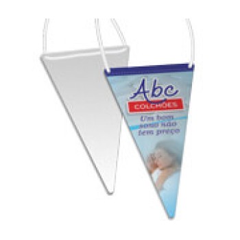 BANDEIROLAS COUCHÊ 150G PIRÂMIDE SEM VERNIZ 152X300MM