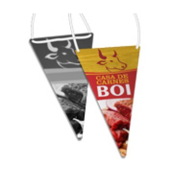 BANDEIROLAS COUCHÊ 150G PIRÂMIDE SEM VERNIZ 152X300MM