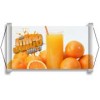 BANNER FAIXA EM LONA FRONT LIGHT 240G 3000X700MM Colorido frente - 1 un.