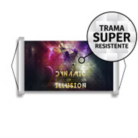 BANNERS, FAIXAS, LONAS E TECIDOS FAIXAS SUPER TITANIUM 280G 2000X700MM Colorido frente - 1 un.