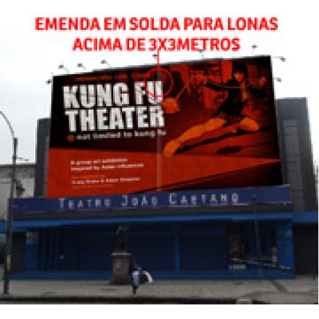 BANNERS, FAIXAS, LONAS E TECIDOS LONAS GRANDES FORMATOS SUPER TITANIUM 280G METRO QUADRADO