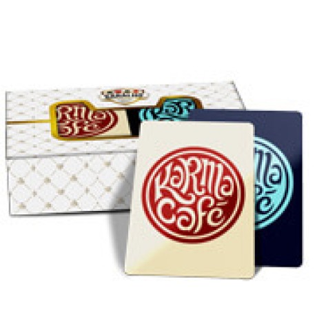 BARALHOS BARALHO DUPLO 108 CARTAS BARALHO COM CAIXA PADRÃO COUCHÊ 300G COM VERNIZ UV TOTAL Colorido frente e verso - 2 un.