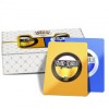 BARALHO DUPLO 108 CARTAS COM CAIXA PADRÃO PVC PREMIUM 0,50 COM VERNIZ UV TOTAL Colorido frente e verso - 5 un.
