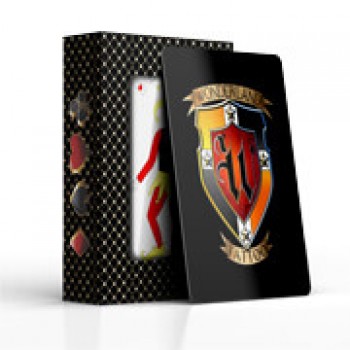 BARALHO SIMPLES 54 CARTAS COM CAIXA PADRÃO COUCHÊ 275G COM VERNIZ UV TOTAL Colorido frente e verso - 25 un.