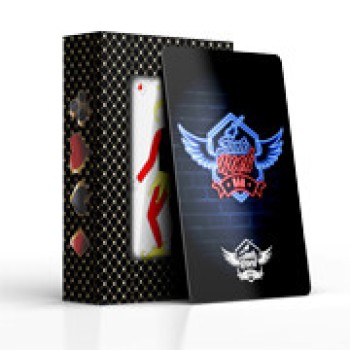 BARALHOS BARALHO SIMPLES 54 CARTAS BARALHO COM CAIXA PADRÃO COUCHÊ 300G COM VERNIZ UV TOTAL Colorido frente e verso - 5 un.