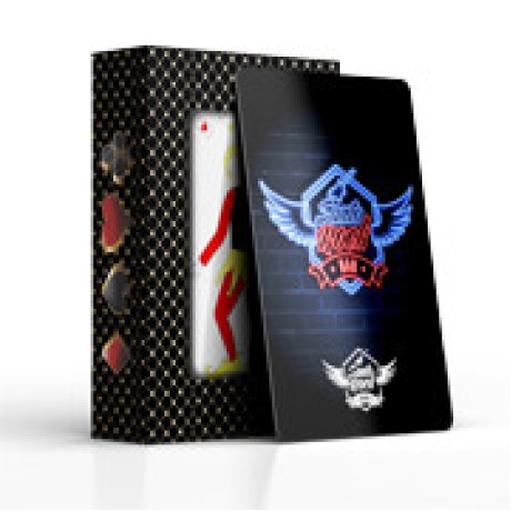 BARALHOS BARALHO SIMPLES 54 CARTAS BARALHO COM CAIXA PADRÃO COUCHÊ 300G COM VERNIZ UV TOTAL Colorido frente e verso - 5 un.