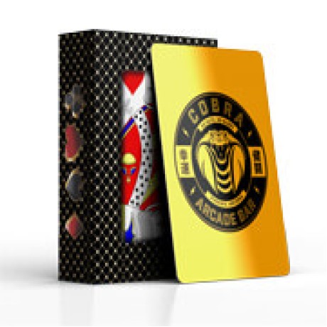 BARALHOS BARALHO SIMPLES 54 CARTAS BARALHO COM CAIXA PADRÃO COUCHÊ 300G COM VERNIZ UV TOTAL Colorido frente e verso - 8 un.