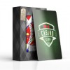 BARALHO SIMPLES 54 CARTAS COM CAIXA PERSONALIZADA COUCHÊ 275G COM VERNIZ UV TOTAL Colorido frente e verso - 5 un.