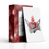 BARALHO SIMPLES 54 CARTAS COM CAIXA PERSONALIZADA COUCHÊ 275G COM VERNIZ UV TOTAL Colorido frente e verso - 25 un.