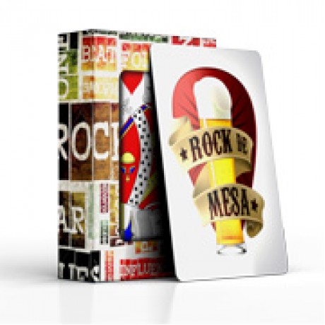 BARALHO SIMPLES 54 CARTAS COM CAIXA PERSONALIZADA PVC PREMIUM 0,50 COM VERNIZ UV TOTAL Colorido frente e verso - 10 un.