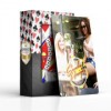 BARALHO SIMPLES 54 CARTAS COM CARTAS PERSONALIZADAS PVC PREMIUM 0,50 COM VERNIZ UV TOTAL Colorido frente e verso - 25 un.