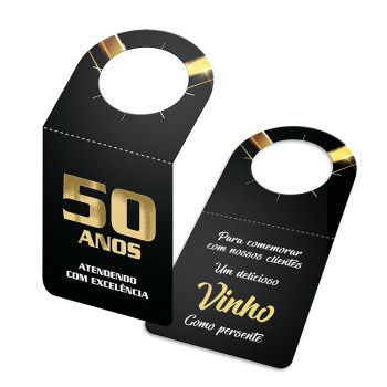 TAGS TAGS PARA GARRAFA COUCHÊ 300G HOT STAMPING LAM FOSCA FV E HOTSTAMPING FR 91X153MM Colorido frente e verso - 1000 un.