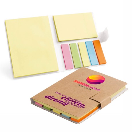 BLOCO DE POST IT 105X80MM 1 un. - Colorido frente