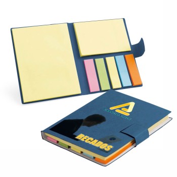 BLOCO DE POST IT AZUL 105X80MM Colorido frente - 10 un.