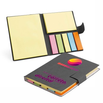 BLOCO DE POST IT PRETO 105X80MM 1 un. - Colorido frente