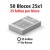 BLOCOS E TALÕES 25 FOLHAS AP 56G 25X1 300X210MM