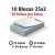 BLOCOS E TALÕES 25 FOLHAS AP 75G 25X2 150X105MM