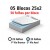BLOCOS E TALÕES 25 FOLHAS AP 75G 25X2 300X210MM
