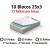 BLOCOS E TALÕES 25 FOLHAS AUTOCOPIATIVO 56G 25X3 75X105MM