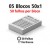BLOCOS E TALÕES 50 FOLHAS AP 56G 50X1 75X105MM