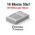 BLOCOS E TALÕES 50 FOLHAS AP 90G 50X1 150X105MM