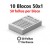 BLOCOS E TALÕES 50 FOLHAS AP 90G 50X1 75X105MM