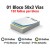 BLOCOS E TALÕES 50 FOLHAS AUTOCOPIATIVO 56G PRETO E BRANCO 50X3 75X105MM