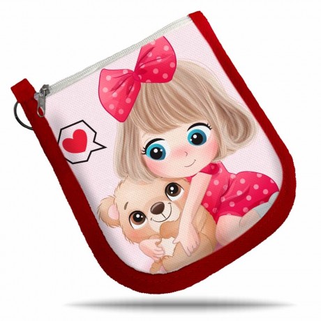 BOLSAS, ESTOJOS E NÉCESSAIRES NÉCESSAIRES MODELO PORTA NÍQUEL COM VIÉS Colorido frente - 100 un.