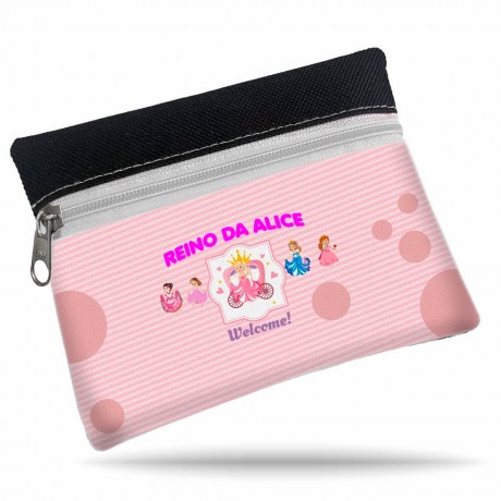 BOLSAS, ESTOJOS E NÉCESSAIRES NÉCESSAIRES MODELO PORTA NÍQUEL TRADICIONAL Colorido frente - 50 un.