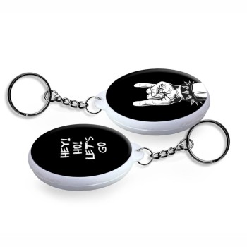 BOTTONS E PINS PERSONALIZADOS DUPLA FACE COM CHAVEIRO MODELO REDONDO 35MM Colorido frente e verso - 500 un.