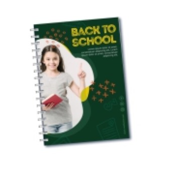 AGENDAS, CADERNOS E APOSTILAS CADERNETA CAPA DURA WIRE O MIOLO PERSONALIZADO ABERTURA HORIZONTAL CAPA COUCHÊ 150G NO PAPEL PARANÁ E MIOLO AP 75G Colorido frente - 10 un.