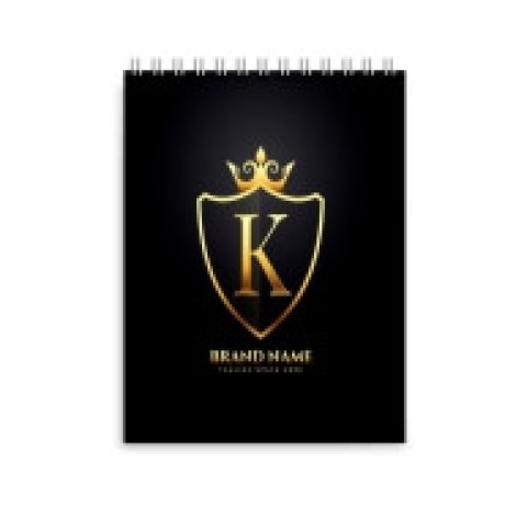 AGENDAS, CADERNOS E APOSTILAS CADERNETA CAPA MALEÁVEL WIRE O MIOLO PERSONALIZADO ABERTURA VERTICAL CAPA COUCHÊ 300G E MIOLO AP 75G Colorido frente - 8 un.