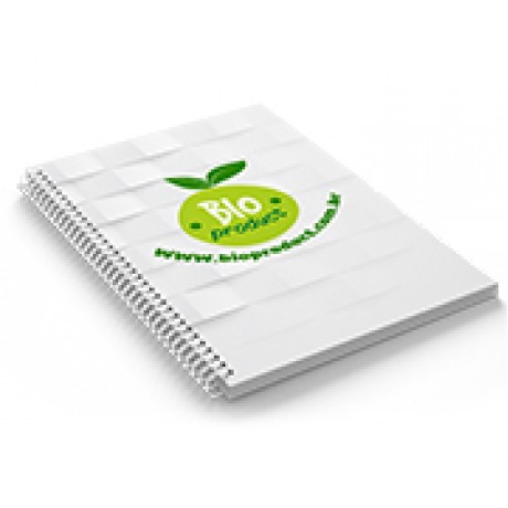 CADERNO IMPRESSÃO DIGITAL MIOLO PADRÃO SEM VERNIZ 150X210MM 100 FOLHAS Colorido frente - 10 un.
