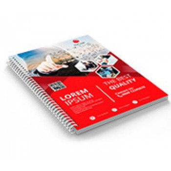 CADERNO IMPRESSÃO DIGITAL MIOLO PADRÃO SEM VERNIZ 150X210MM 100 FOLHAS Colorido frente - 50 un.