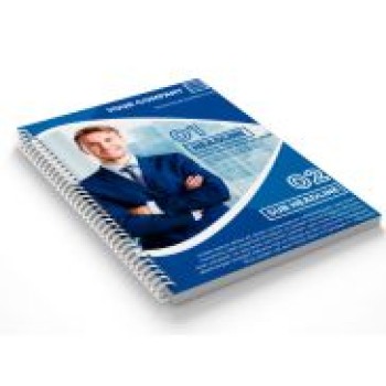 CADERNO IMPRESSÃO DIGITAL MIOLO PERSONALIZADO SEM VERNIZ 150X210MM 200 FOLHAS