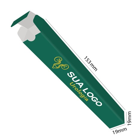 CAIXA PARA CANETAS COUCHÊ 300G VERNIZ UV TOTAL FRENTE Colorido frente - 1000 un.