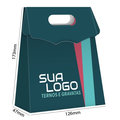 CAIXA PARA LOJISTAS RECICLATO 250G SEM VERNIZ Colorido frente - 100 un.